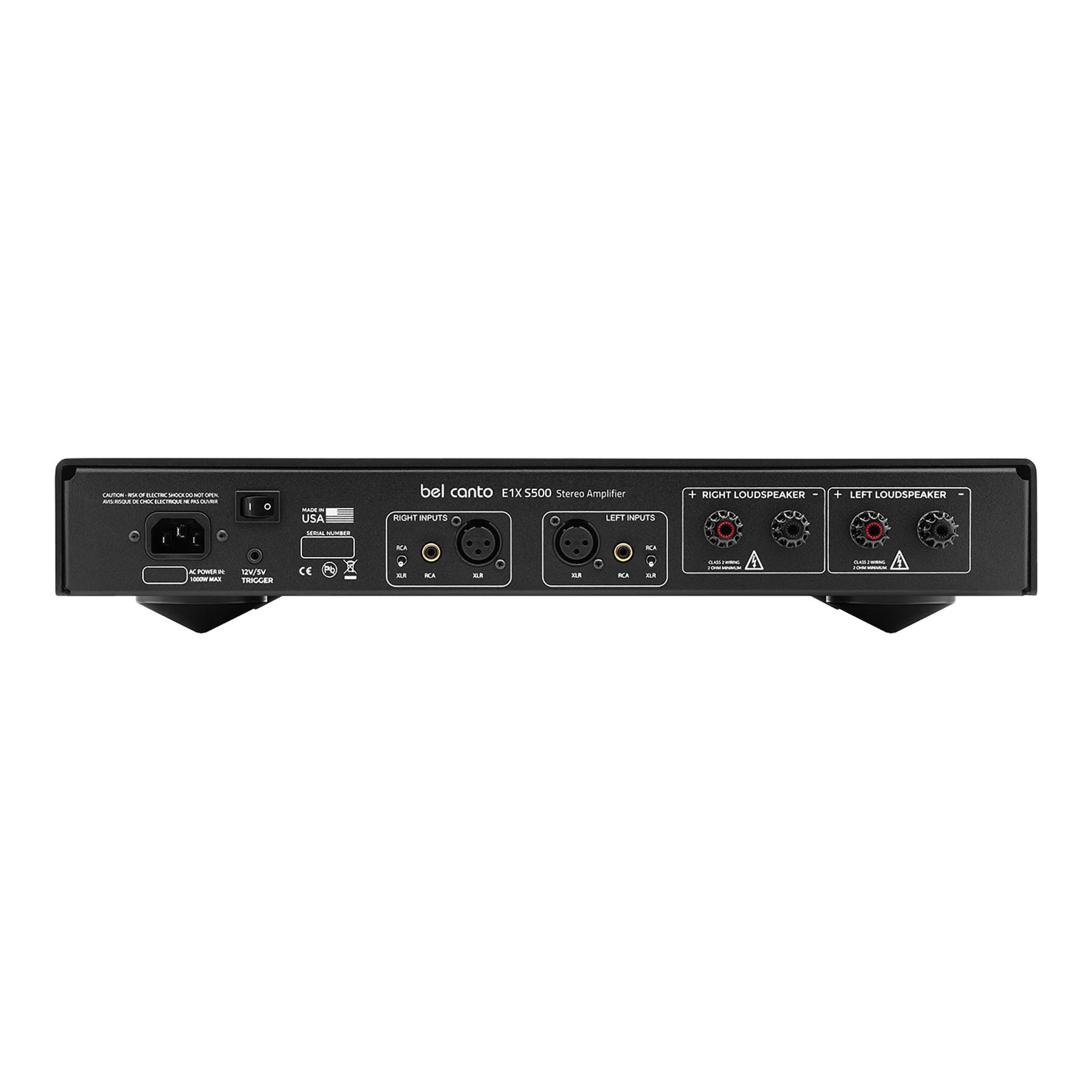 Bel Canto E1X S500 Stereo Power Amplifier