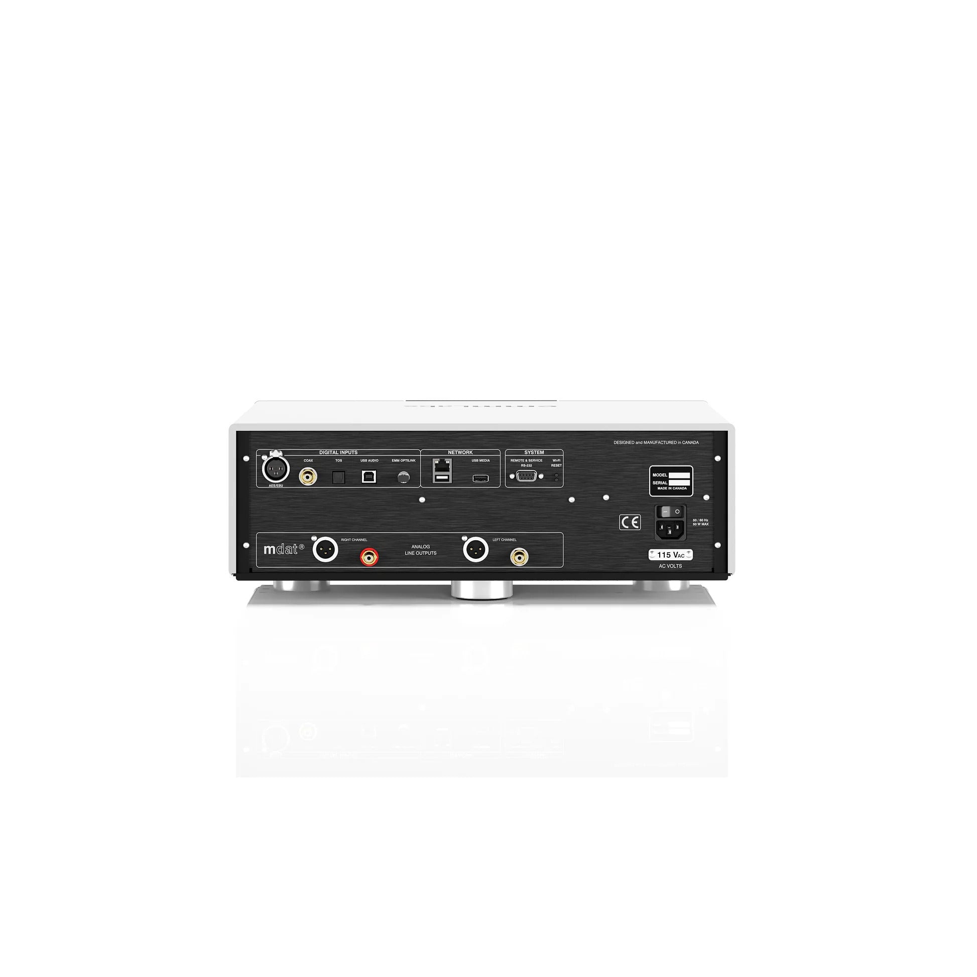EMM Labs DA2i 2 Reference DAC with Streamer (USB)
