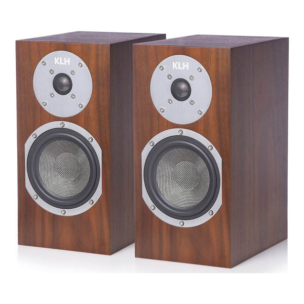 KLH Albany 2-Way Bookshelf Speakers (pair) - Walnut [ex-demo]