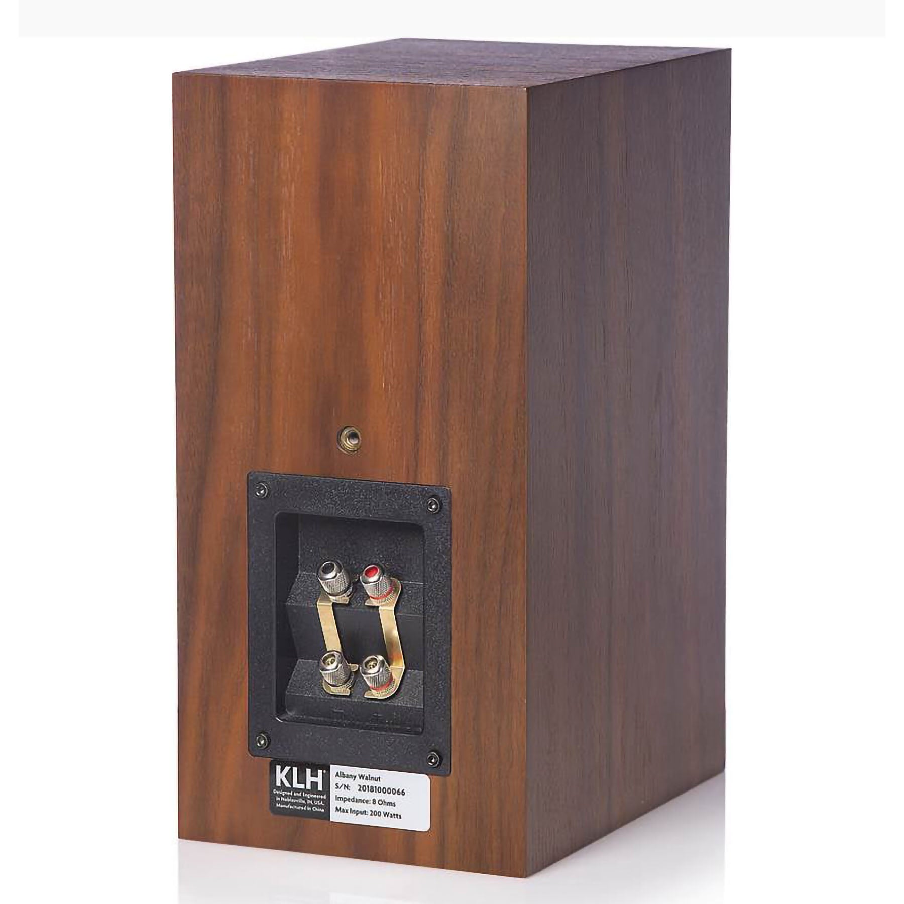 KLH Albany 2-Way Bookshelf Speakers (pair) - Walnut [ex-demo]