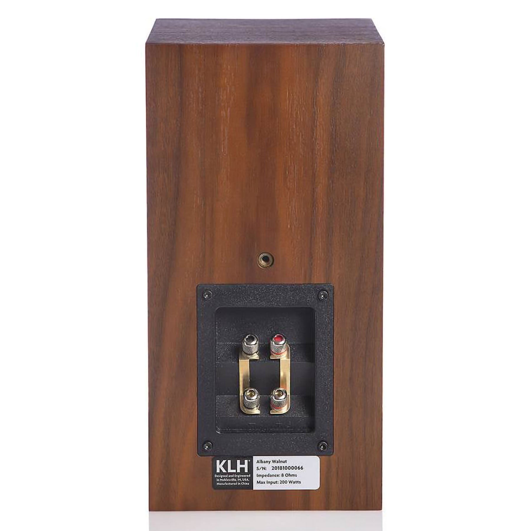 KLH Albany 2-Way Bookshelf Speakers (pair) - Walnut [ex-demo]