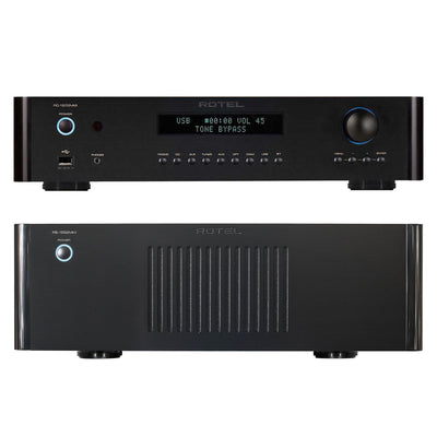 Rotel RC-1572MKII Preamplifier + RB-1552 MKII Power Amplifier Bundle