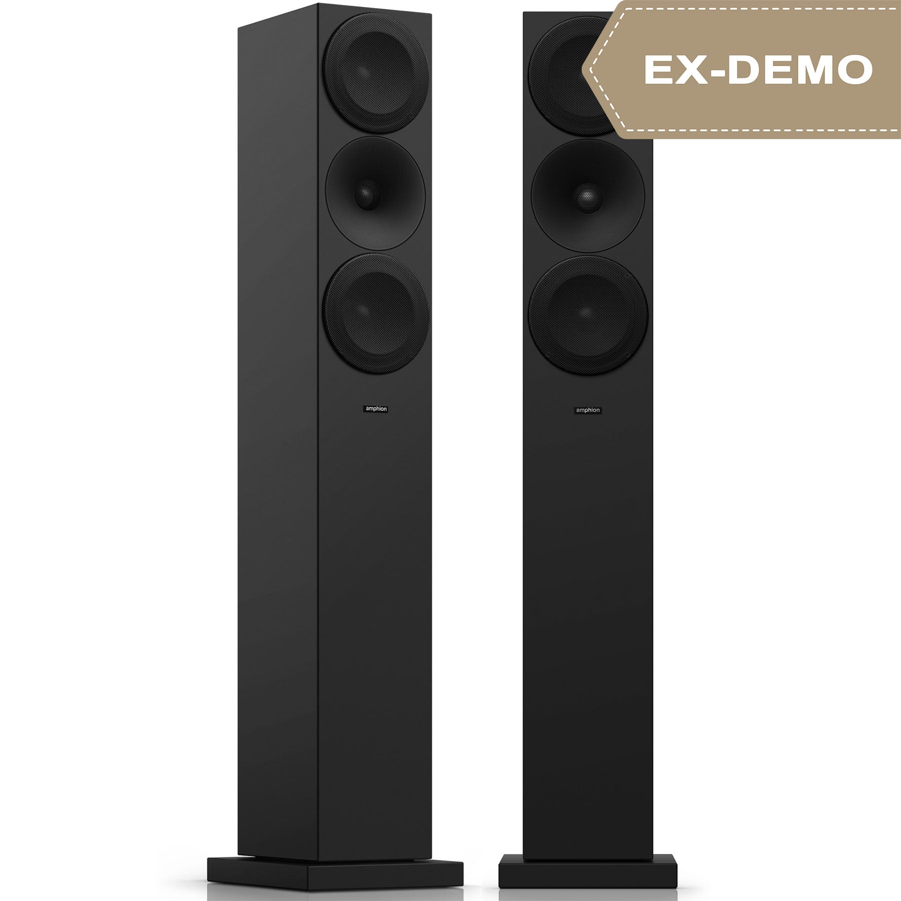 [Ex-demo] Amphion Helium520 FloorStanding Speakers (pair) - Black