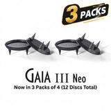 IsoAcoustics Gaia III Neo Carpet Discs (set of 4) - 3 packs