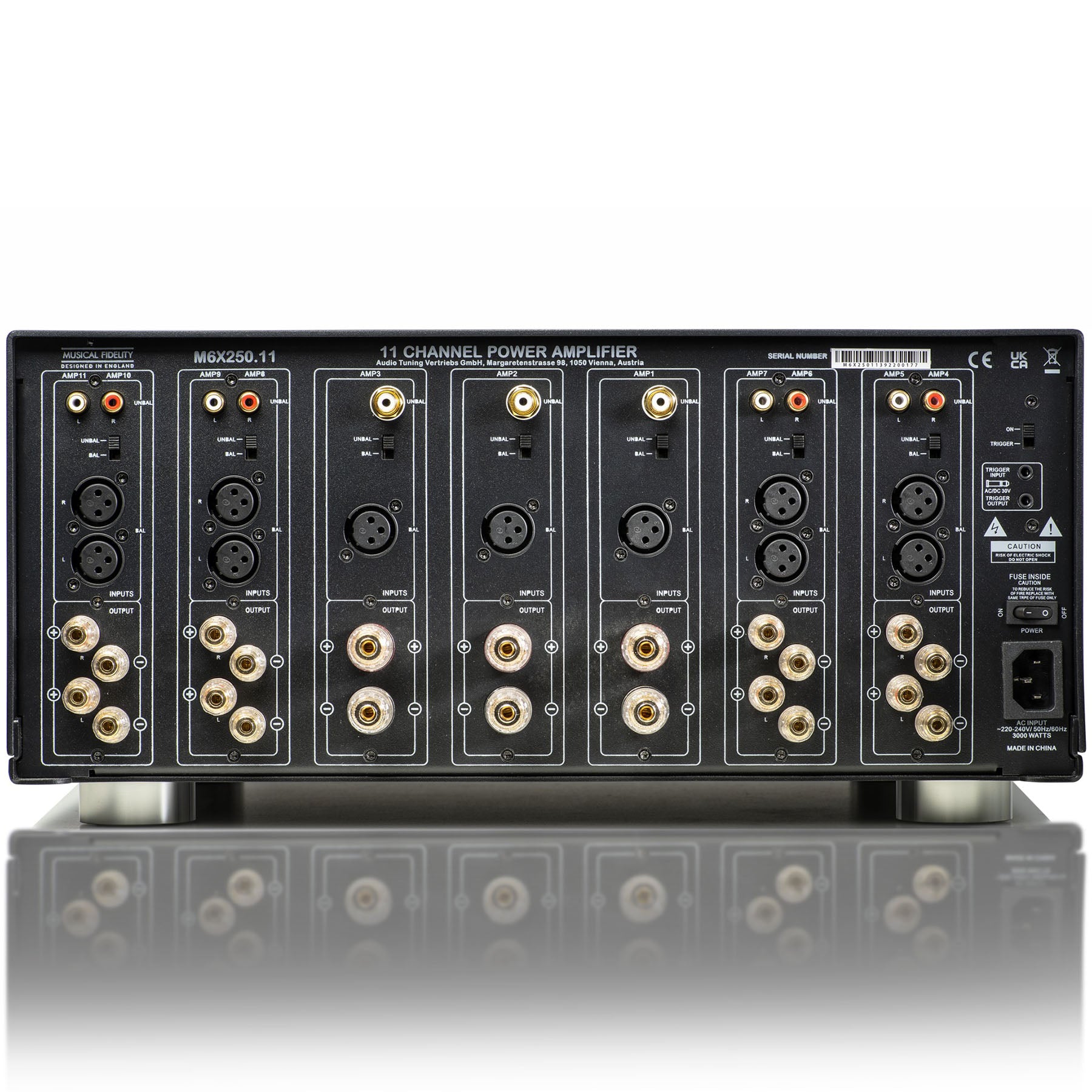 Musical Fidelity M6x 250.11 - 11 Channel Power Amplifier