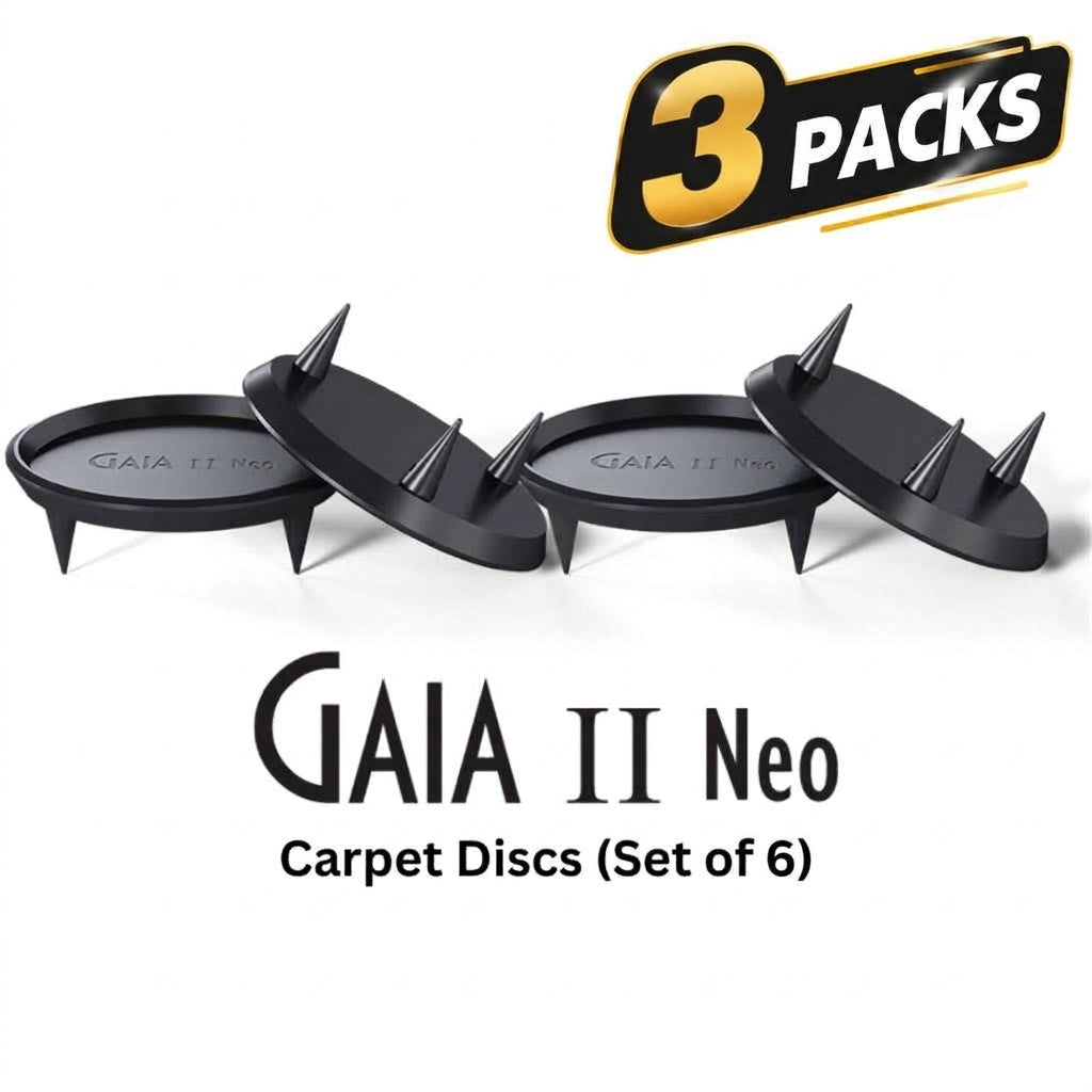 IsoAcoustics Gaia II Neo Carpet Discs (set of 4) - 3 packs
