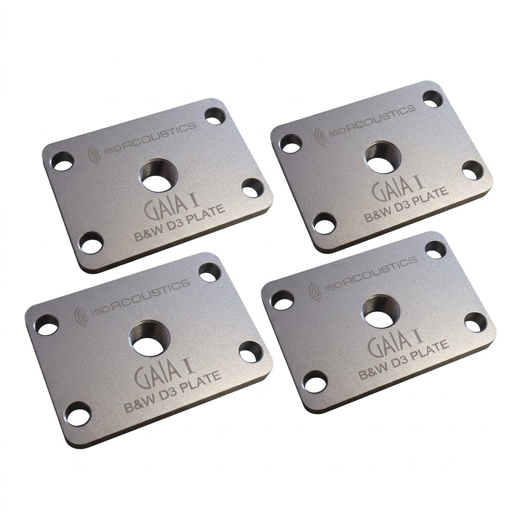 IsoAcoustics Gaia B&W D3 Plates (set of 4) - 2 packs