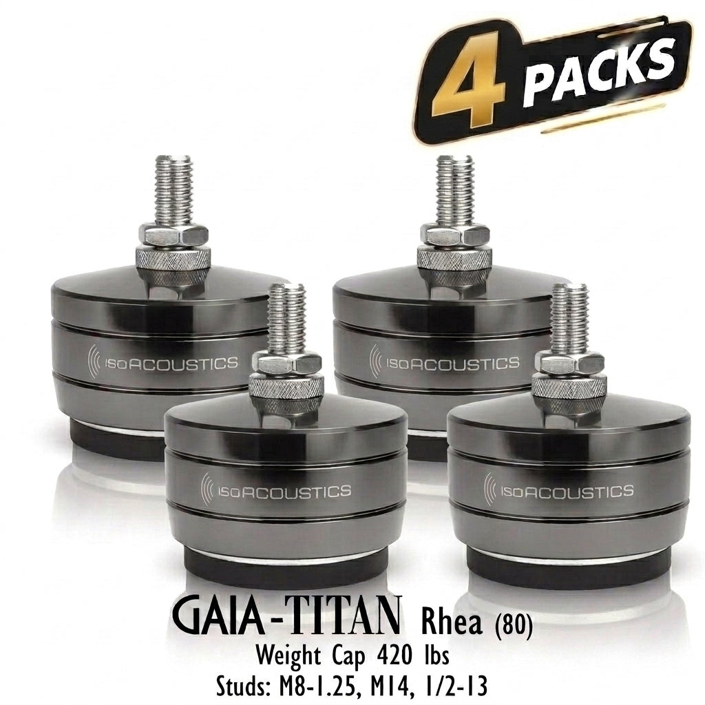 IsoAcoustics Gaia Titan Rhea 80 (set of 4) - 4 packs