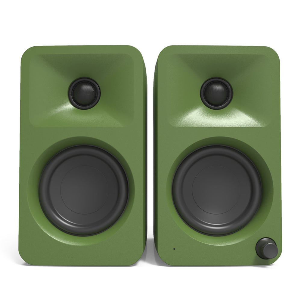 Limited Edition - Kanto ORA 100W Powered Reference Desktop Computer Speakers with Bluetooth 5.0 Moss