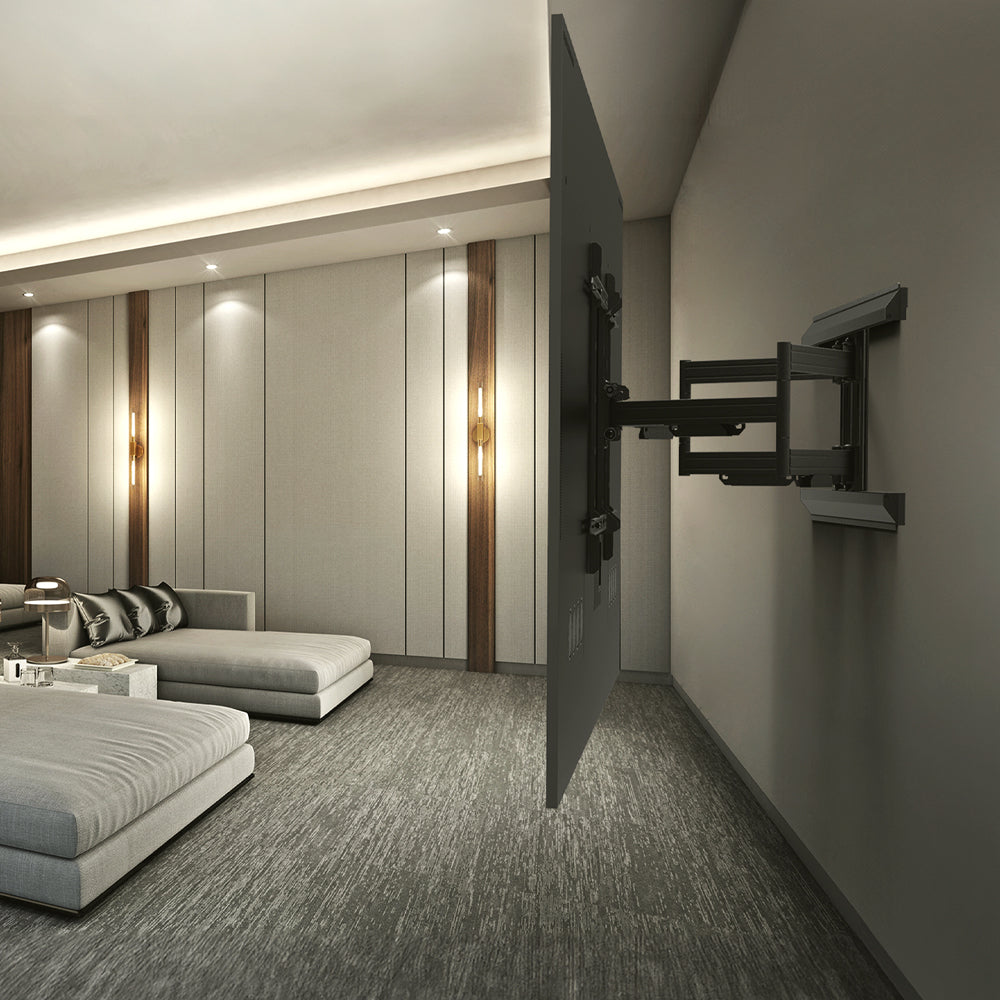 Kanto PMX800 Pro Series Full Motion TV Wall Mount with Adjustable Offset for 55" - 120" TVs