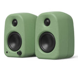 Kanto UKI 100W Desktop Speakers with Bluetooth, USB-C, Headphone out, Sage (Matte Green), Pair