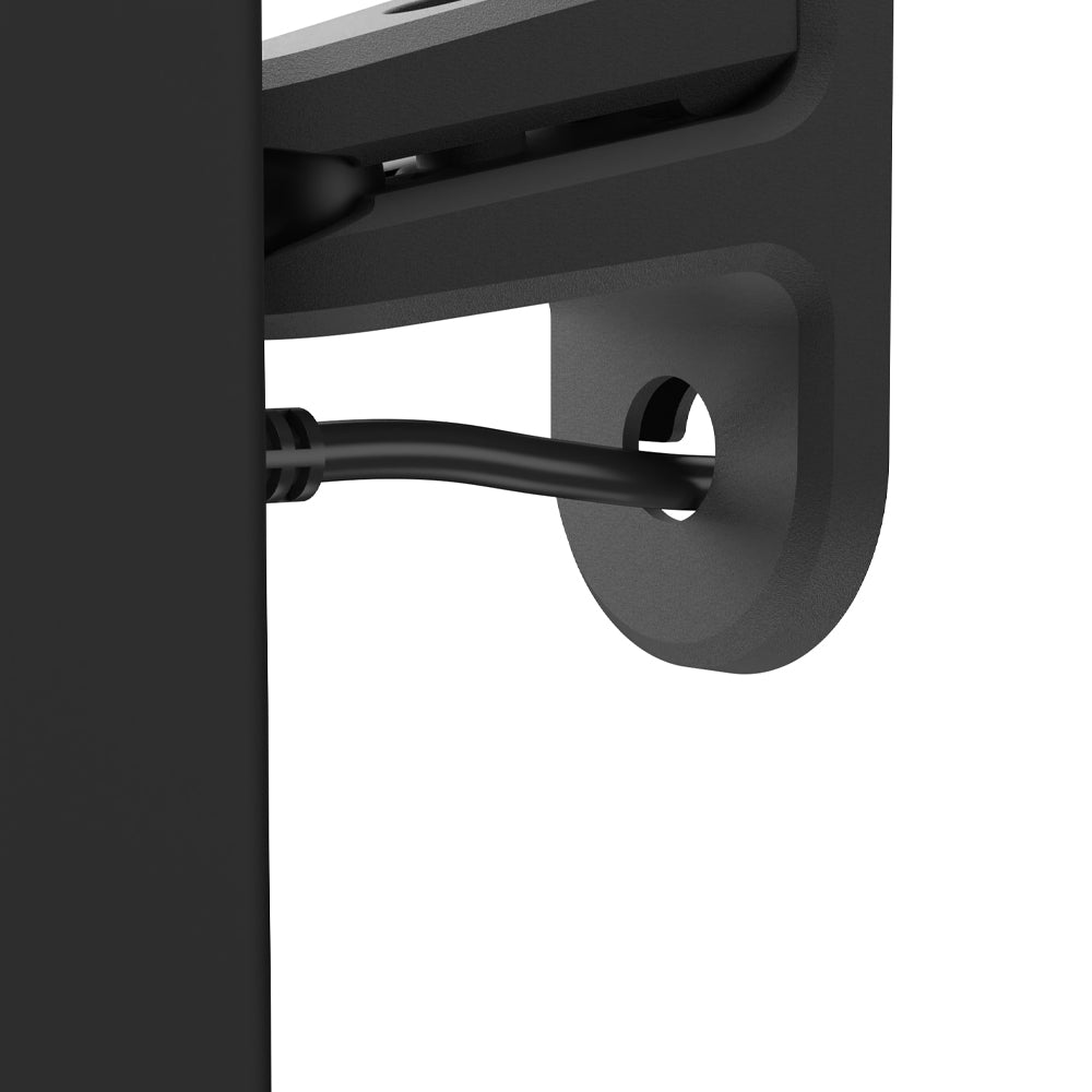 Kanto SPW3 Universal Satellite Speaker Wall Mount Bracket - Black, Pair