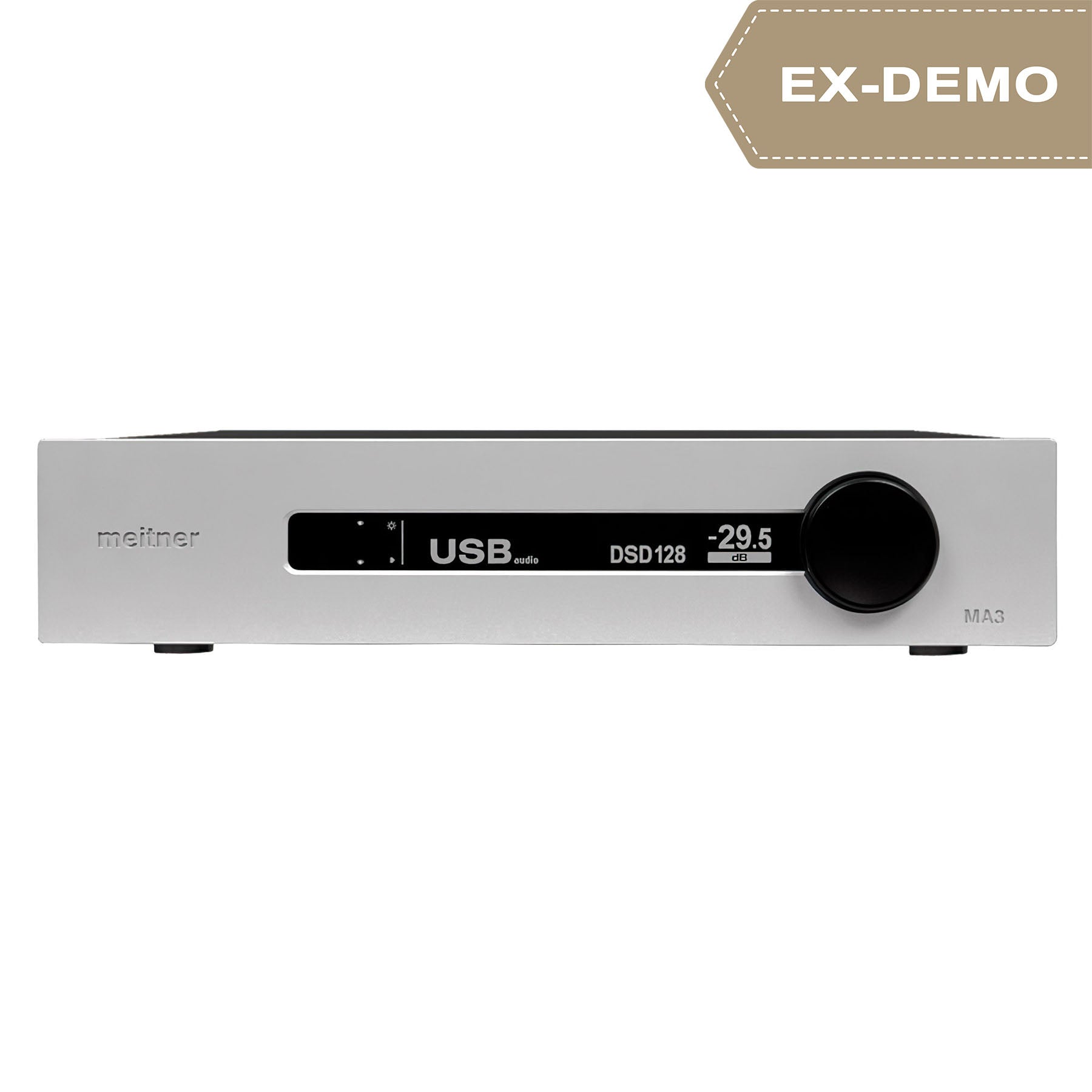 [Ex-demo] EMM Labs/Meitner MA3 Integrated DAC with Streamer & Volume Control - Silver