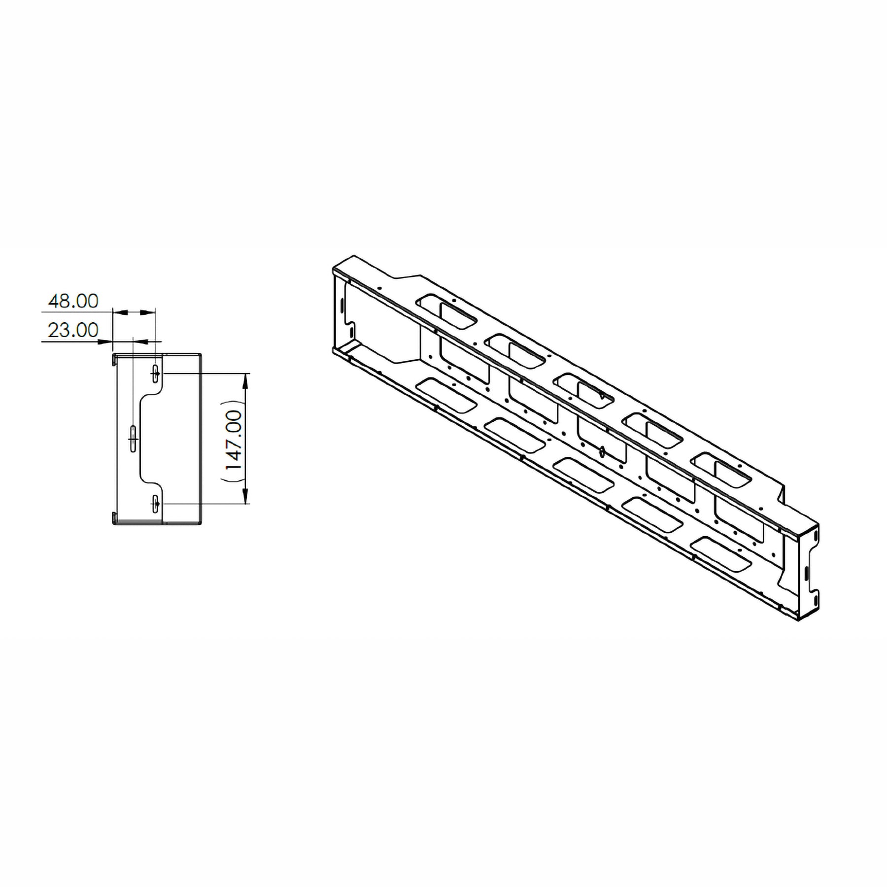 Meridian Audio MB600 Mounting Bracket