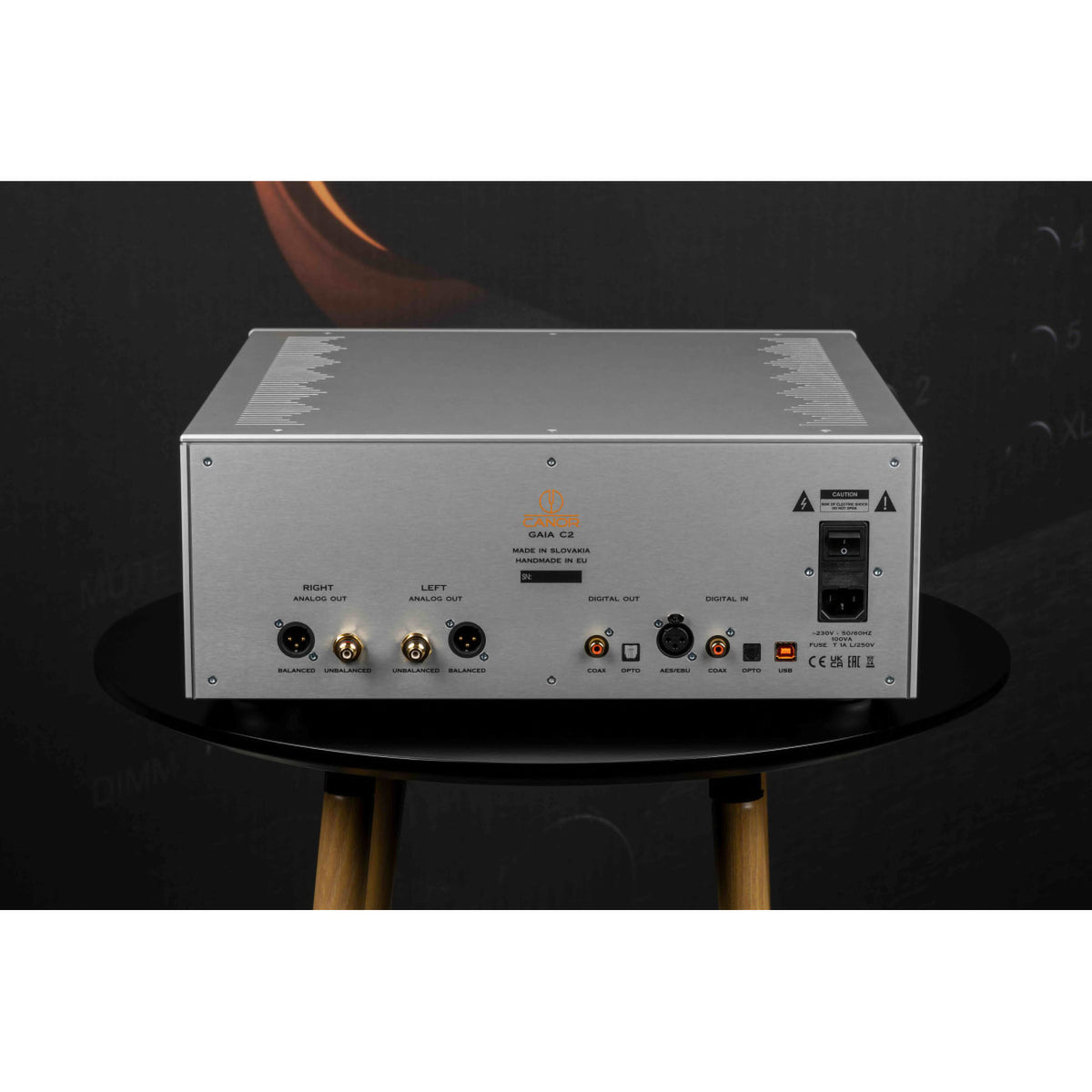 Canor Gaia C2 Tube DAC with CD Player, Premium Line