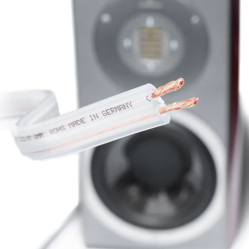 LS-Atmos Air Speaker Cable - Transparent (50m Reel)