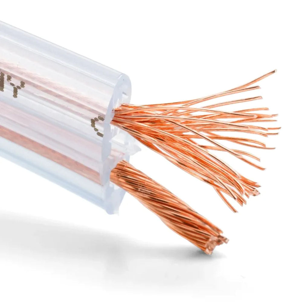 LS-Atmos Air Speaker Cable - Transparent (50m Reel)