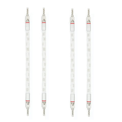 Inakustik Reference LS‐2405 AIR Pure Silver Bi‐Wire Jumper - 15 cm (Set of 4)