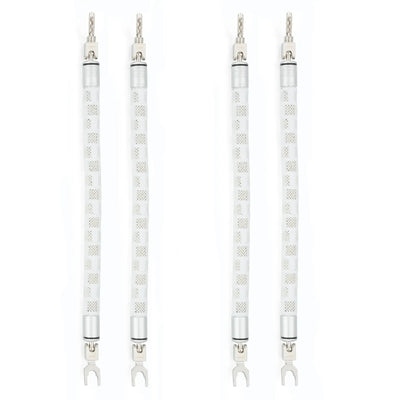 Inakustik Reference LS‐4005 AIR Pure Silver Bi‐Wire Jumper - 15 cm  (Set of 4)