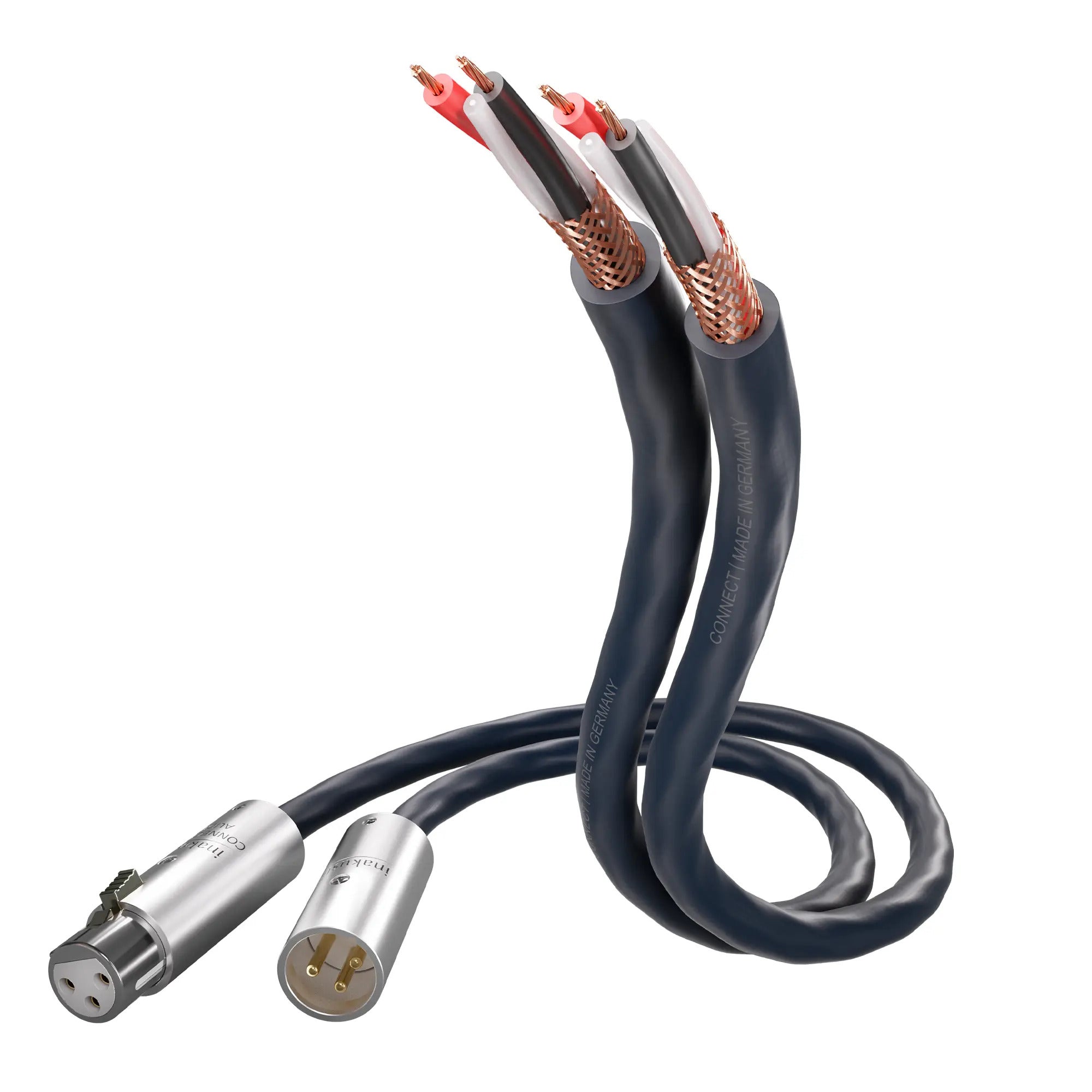 Audio Connection Reference Inakustik Reference S25 Connect Stereo XLR Interconnect Cable