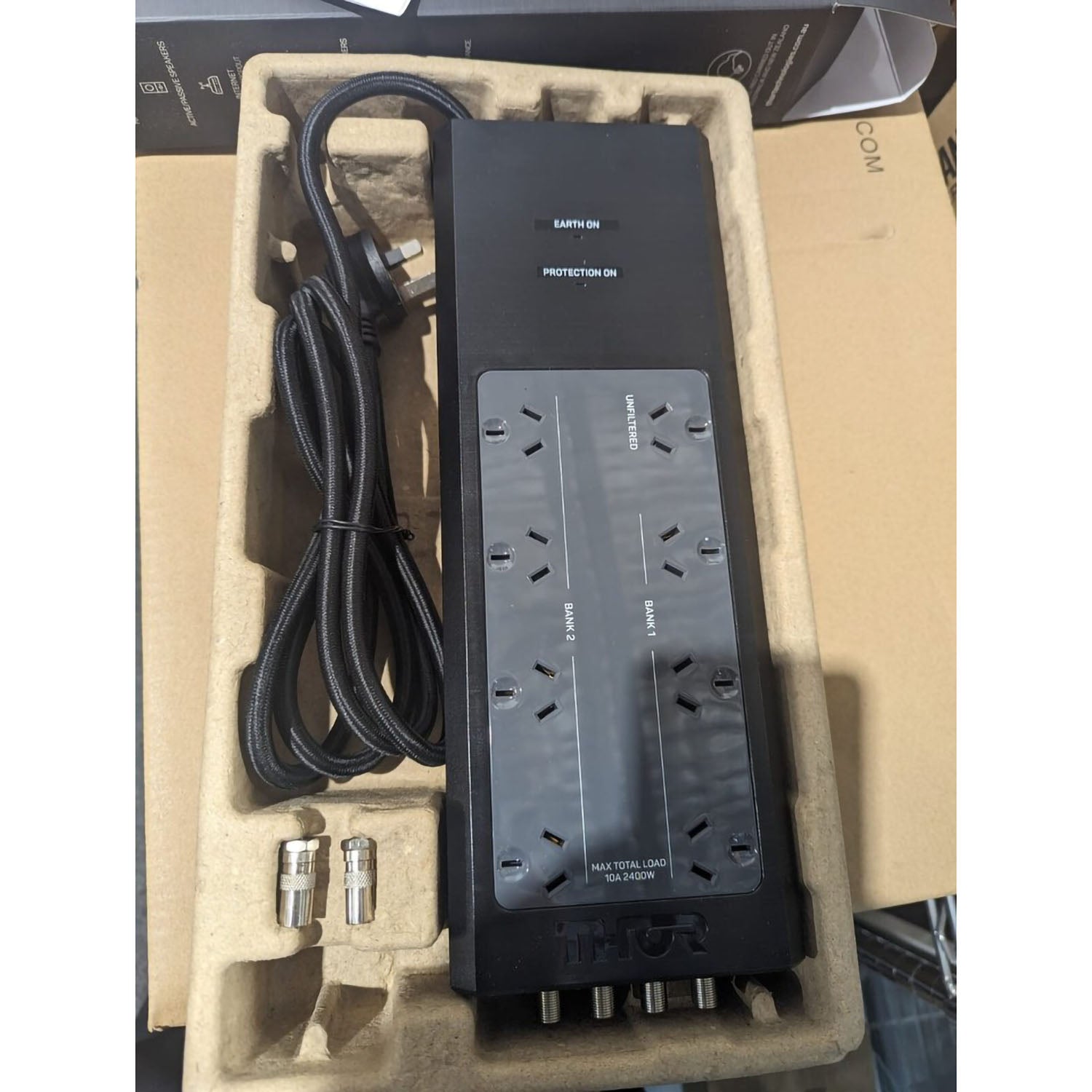 THOR P8 Prodigy 8-way Surge Protector with Elite Filtration