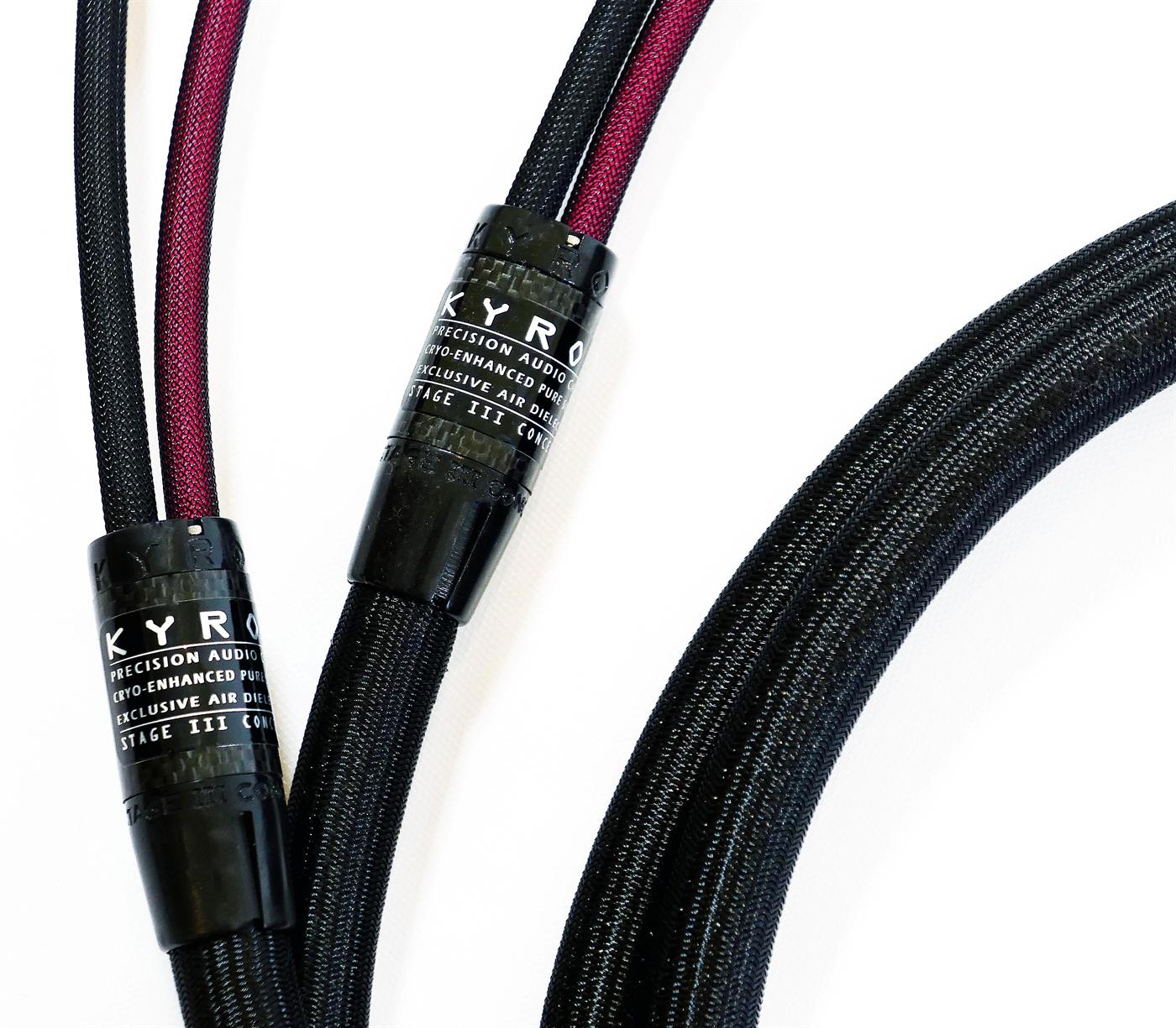Stage III Concepts Kyros Precision Silver Spade Speaker Cable - 3.5m
