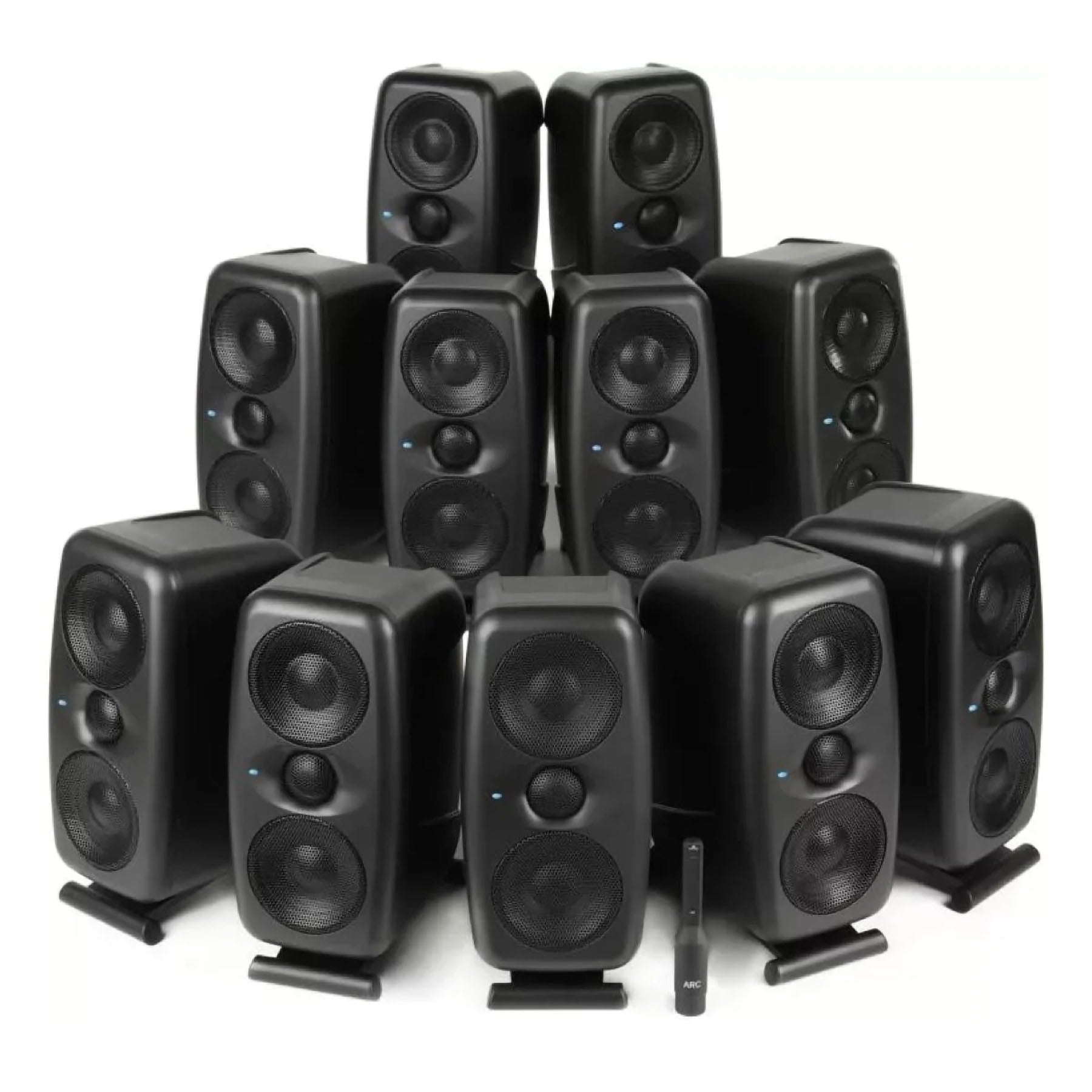 IK Multimedia iLoud MTM Immersive Bundle High Resolution Compact Studio Monitors (11 Speakers)