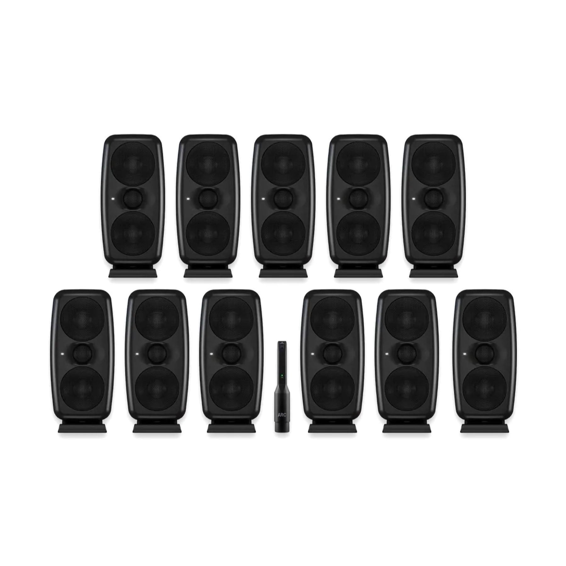 IK Multimedia iLoud MTM Immersive Bundle High Resolution Compact Studio Monitors (11 Speakers)