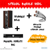 Musical Fidelity B1XI + Triangle BR08 + Inakustik Premium Silver Speaker Cable - 6m