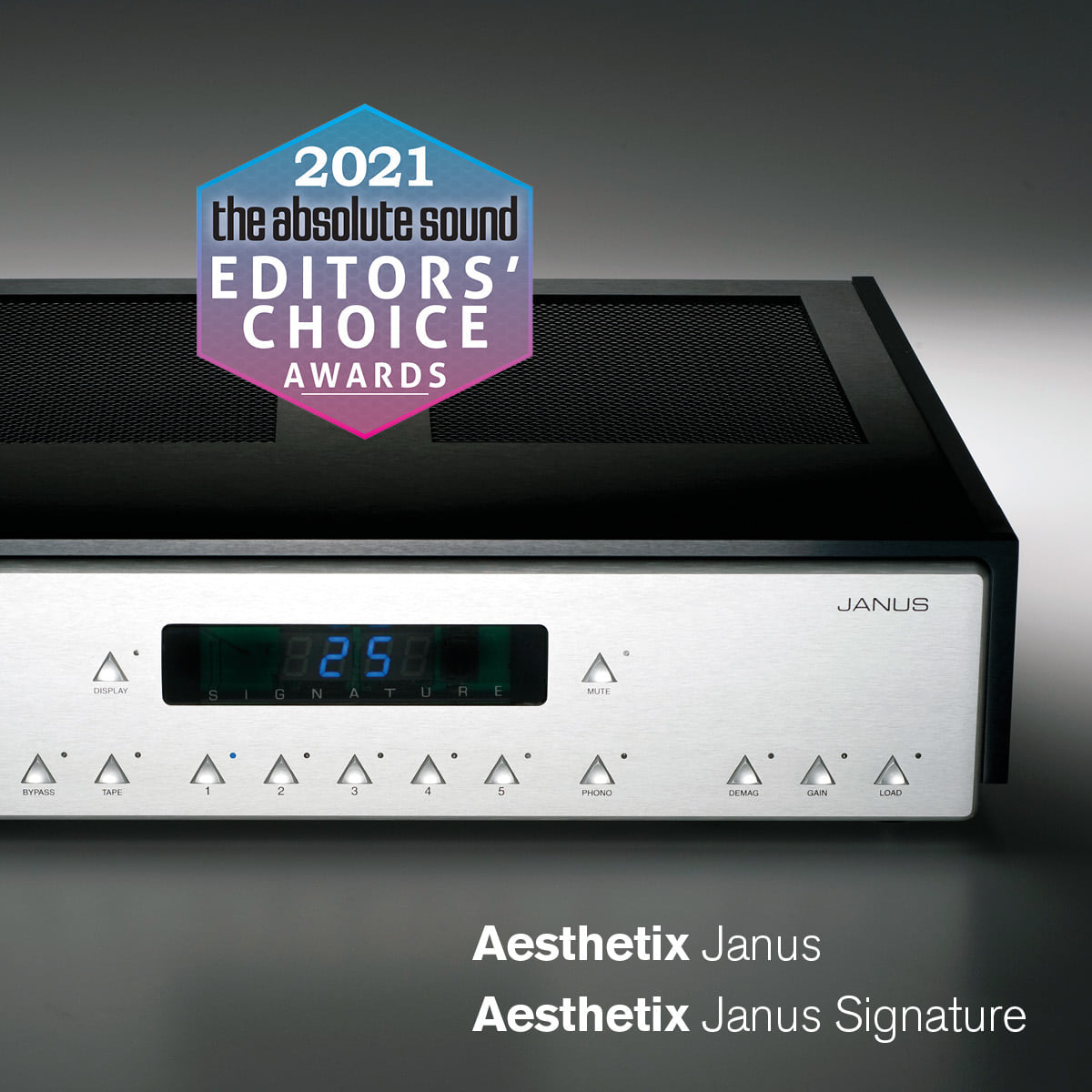 Aesthetix Janus Saturn Series Full Function Preamplifer with Phono Stage