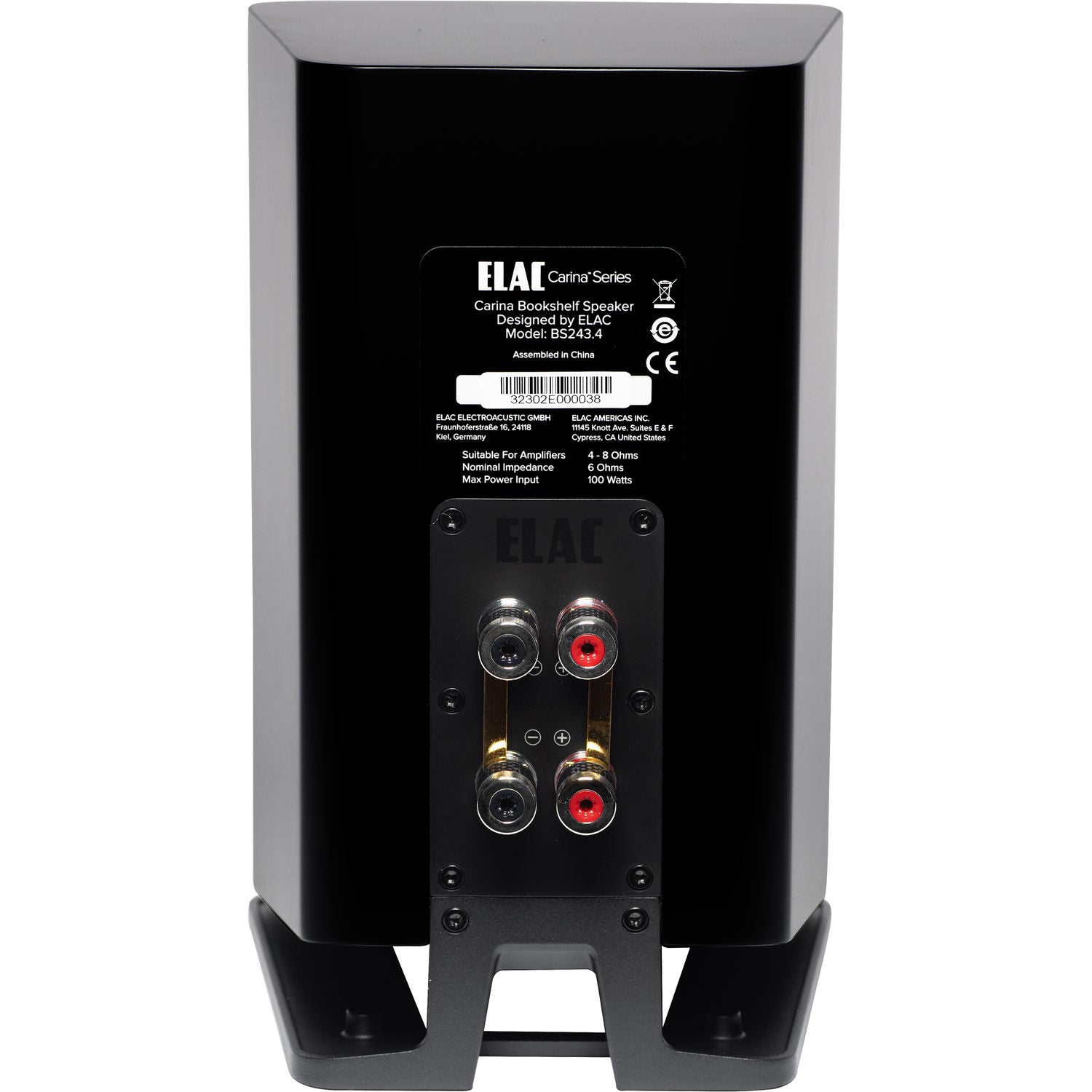 ELAC Carina BS243.4 Bookshelf Speakers (pair)