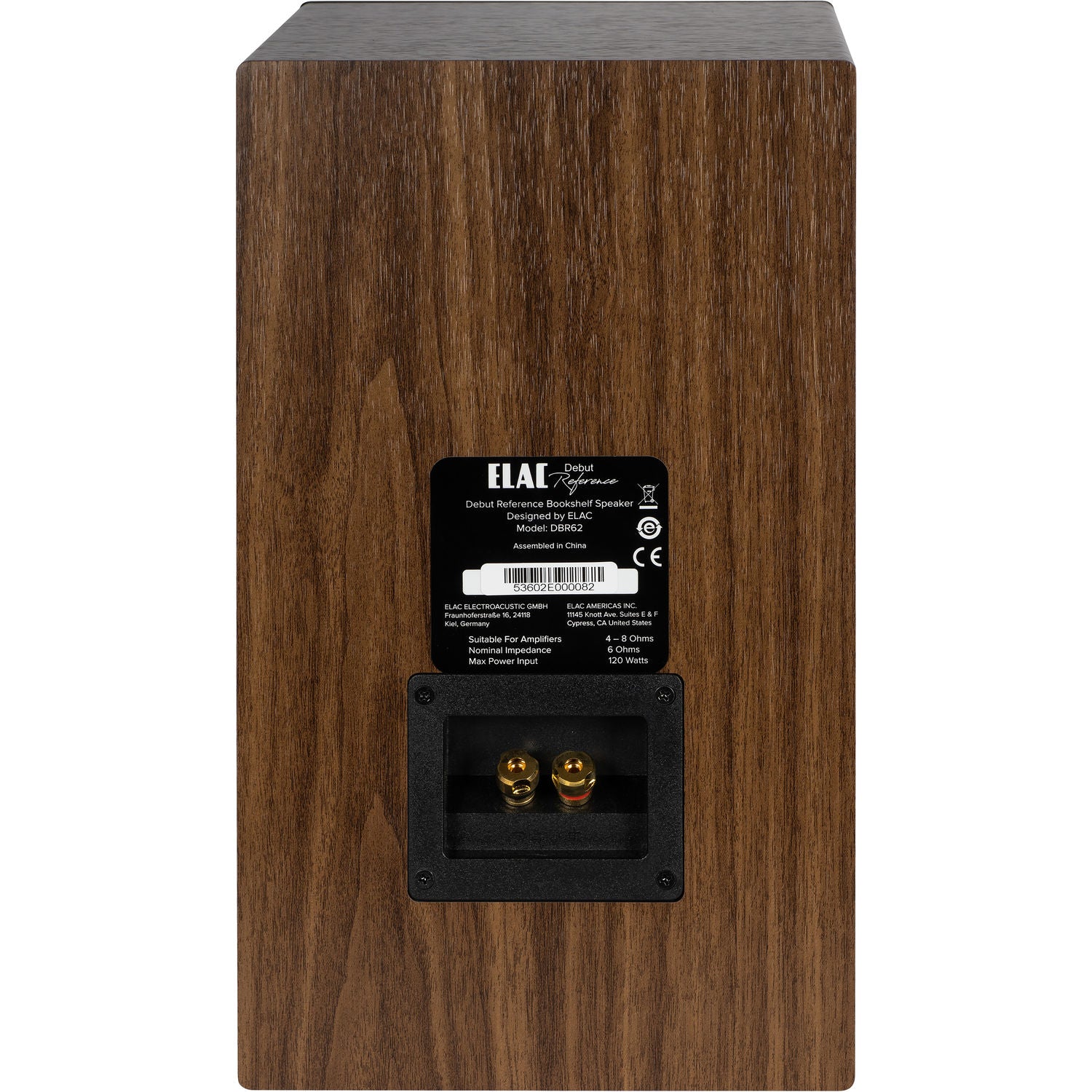 ELAC Debut Reference DBR62 Bookshelf Speakers (pair)