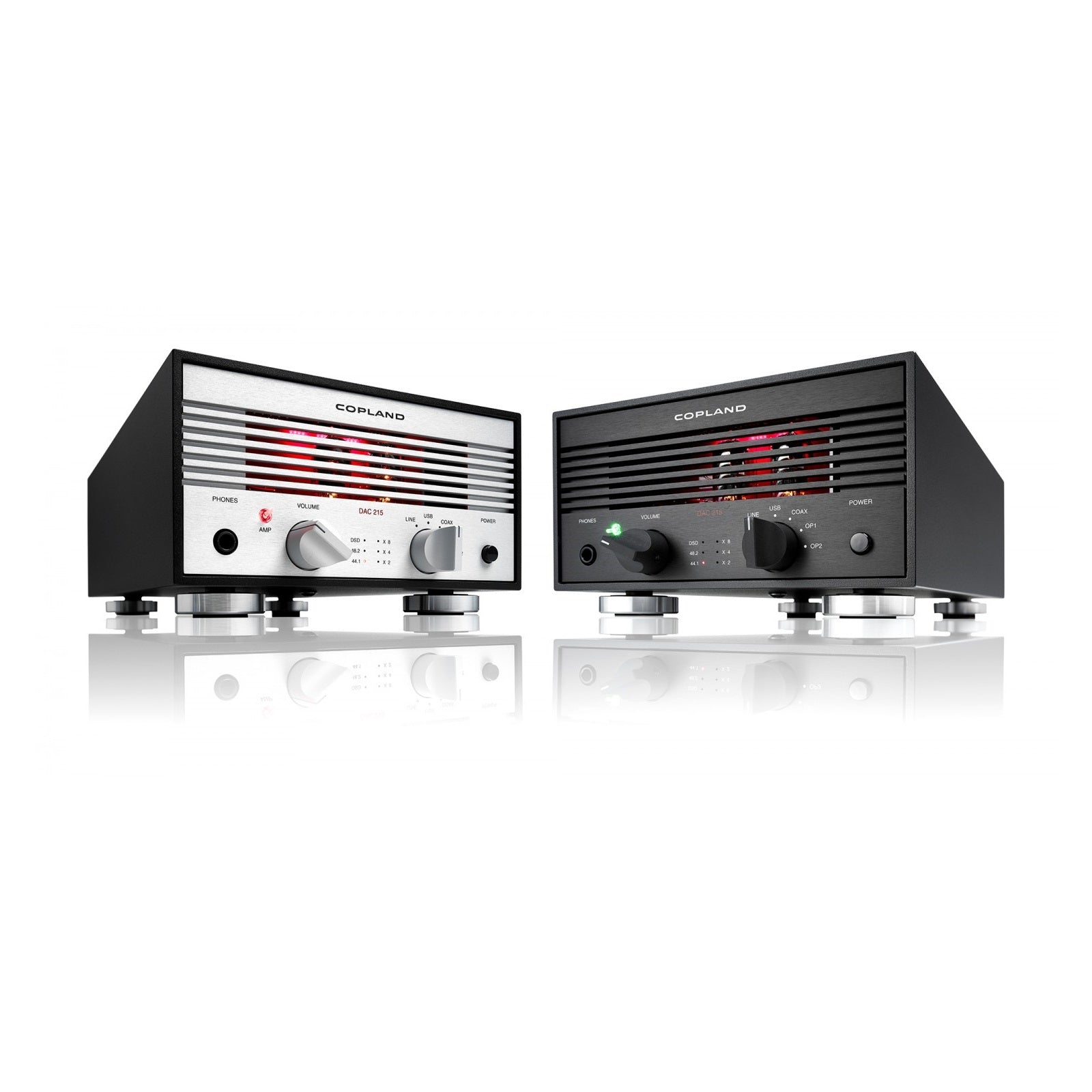 Copland DAC 215 Universal high resolution DAC, Pre-amplifier, Headphone amplifier