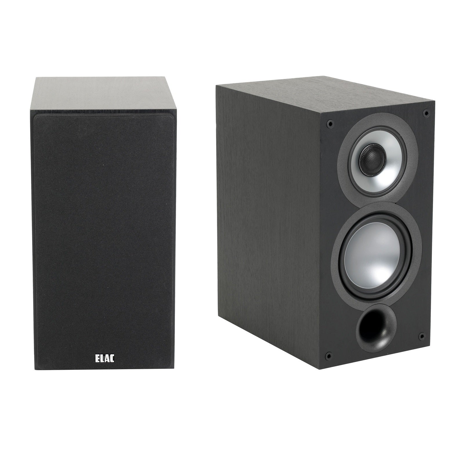 ELAC Uni-Fi 2.0 UB52 3-way Bass Reflex Bookshelf Speakers (pair)