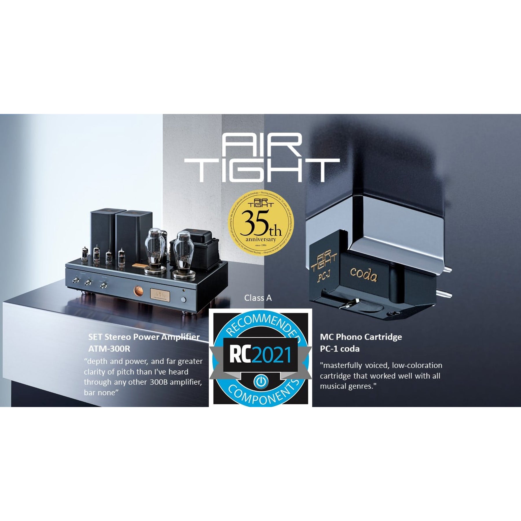 Air Tight PC-1 Coda MC Phono Cartridge