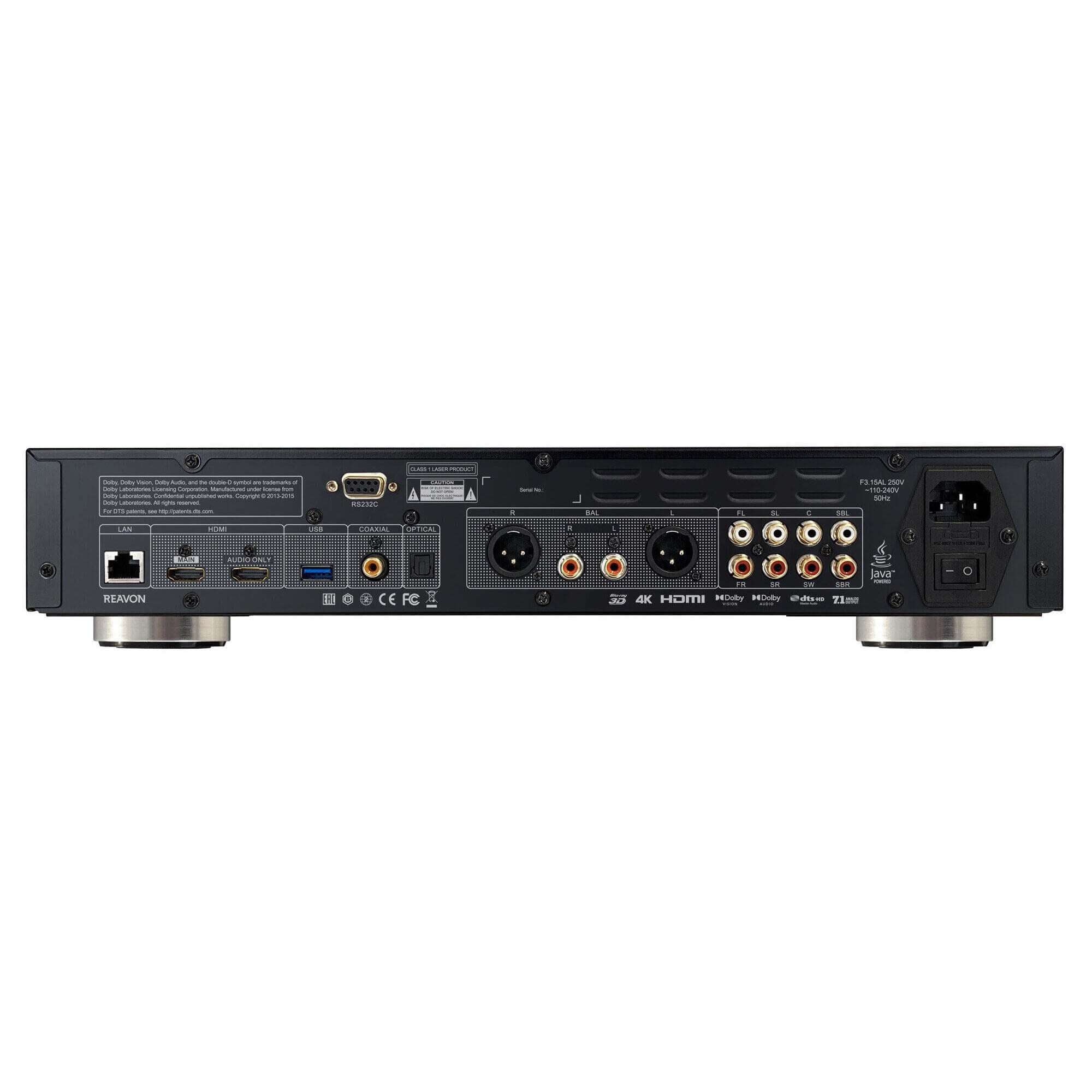 REAVON UBR-X200 Flagship 4K Ultra HD Universal Disc Player