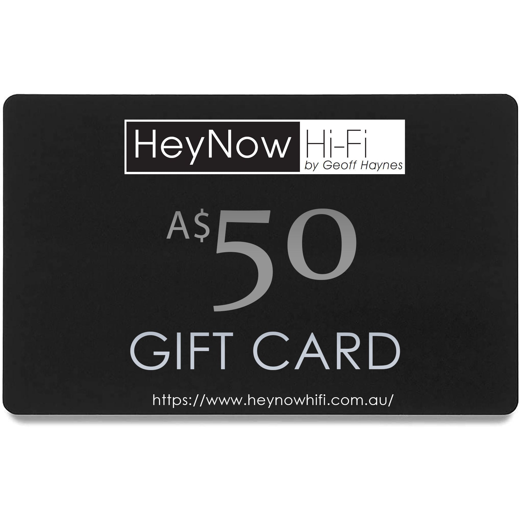 A$50 Gift Card