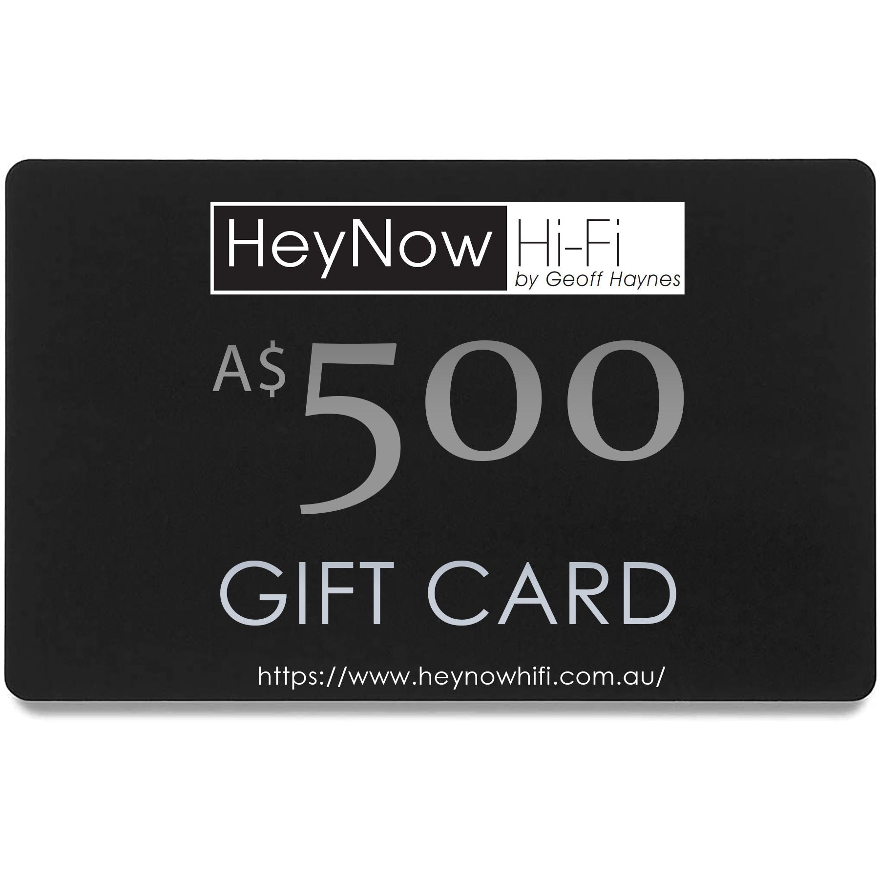A$500 Gift Card
