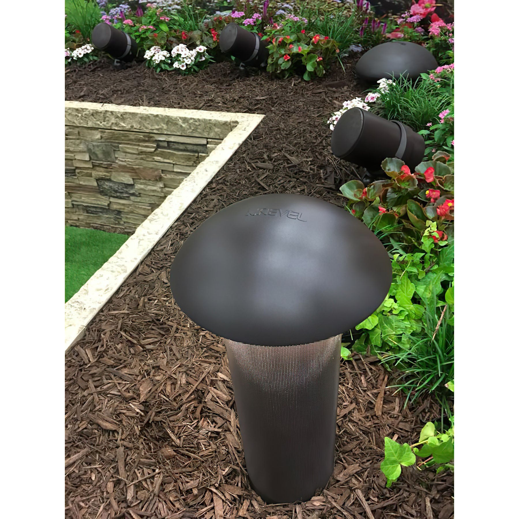 Revel L42XC 2-way Extreme Climate Bollard Speaker with Integrated LED Lighting