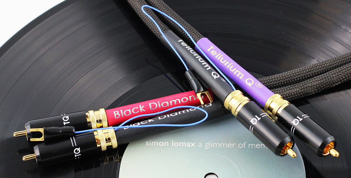 Tellurium Q Black Diamond Tone Arm RCA Cable