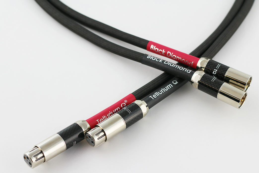 Tellurium Q Black Diamond XLR Interconnect Cable (pair)