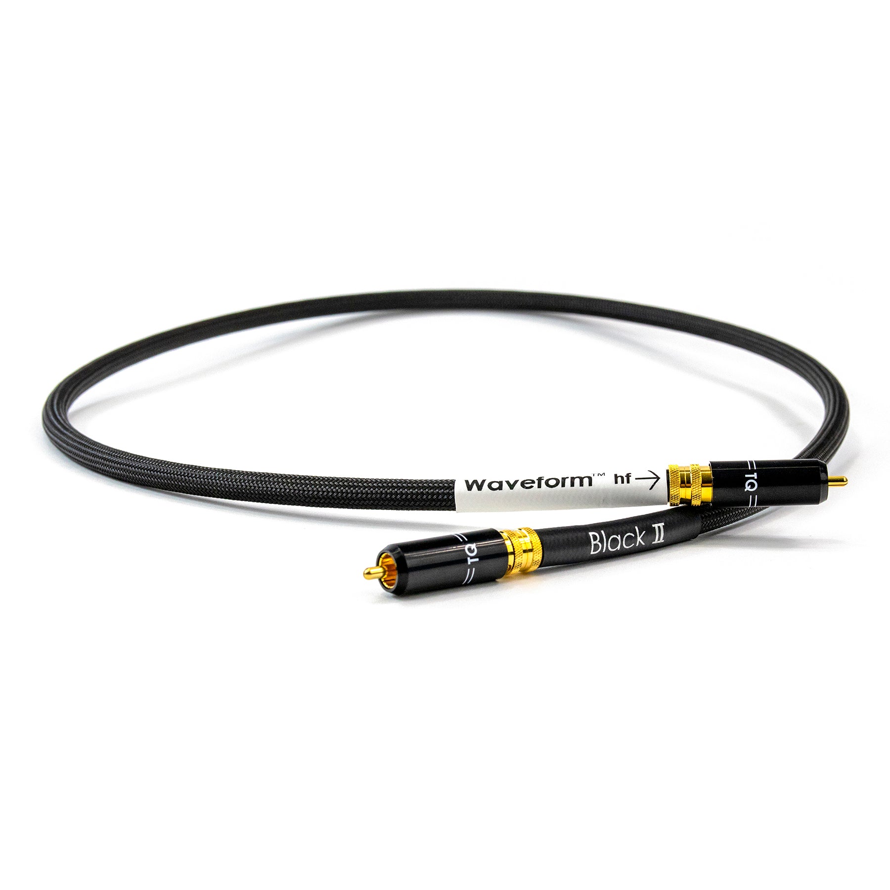 Tellurium Q Black II Waveform™ hf Digital RCA/BNC Cable