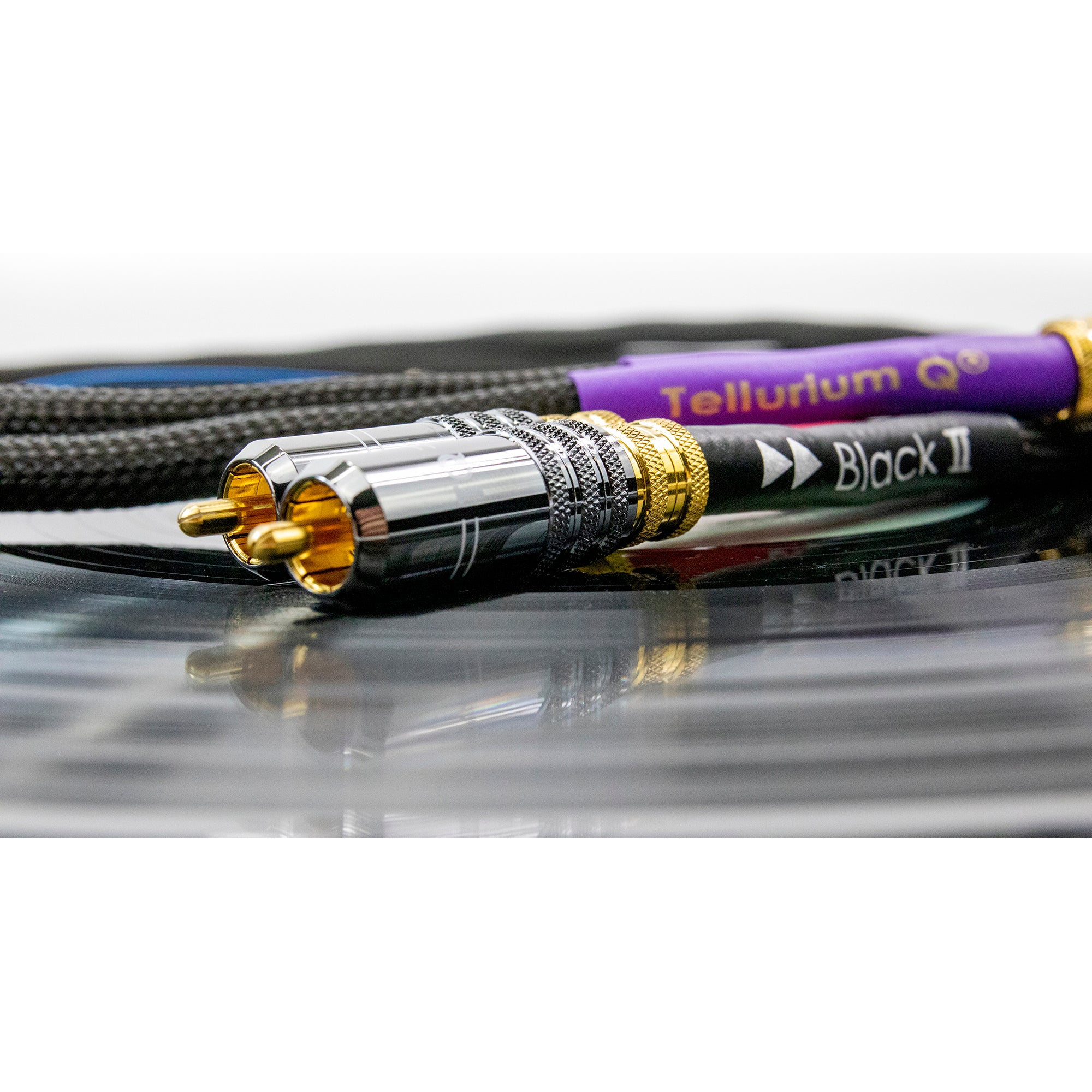 Tellurium Q Black II Tone Arm RCA-RCA Cable