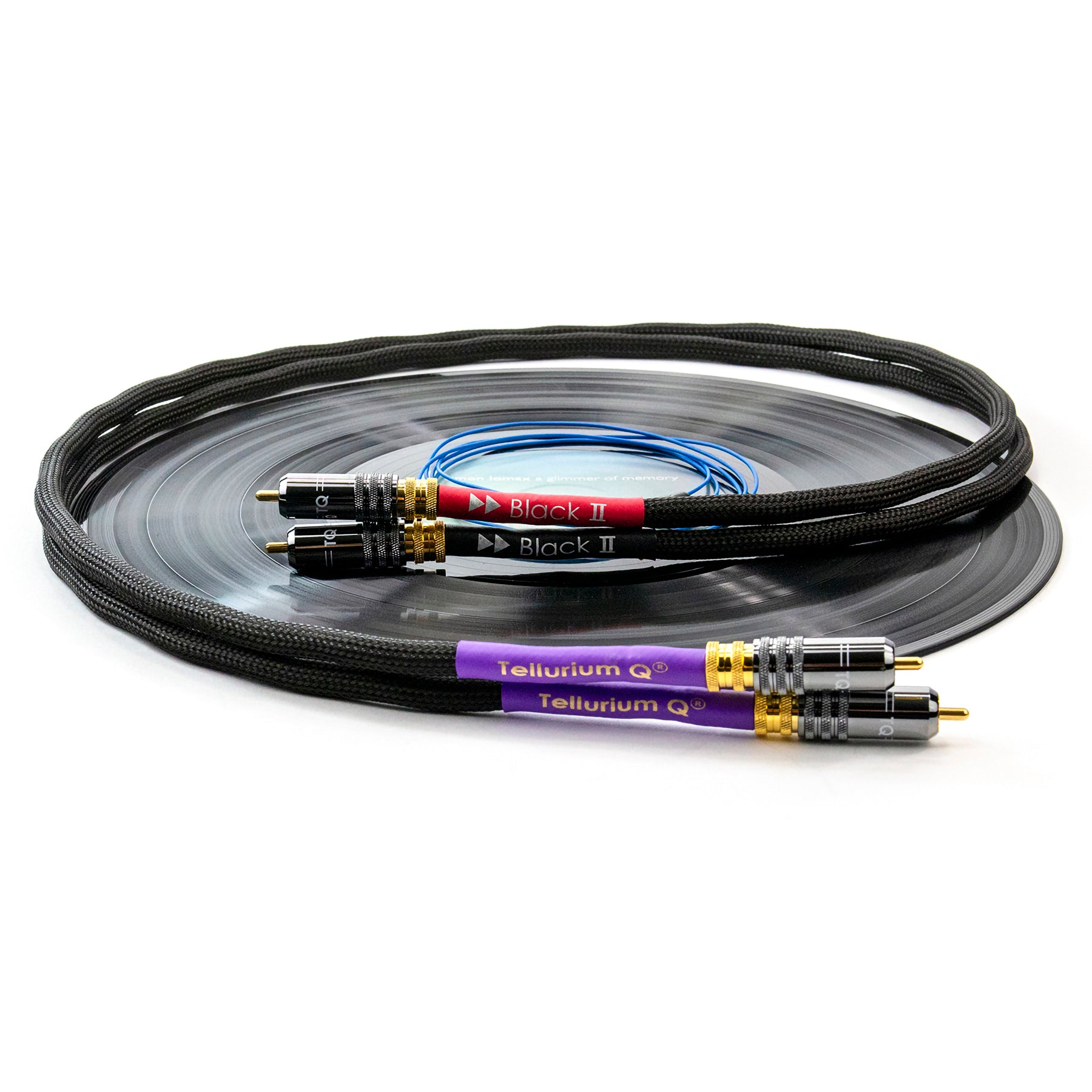 Tellurium Q Black II Tone Arm RCA-RCA Cable