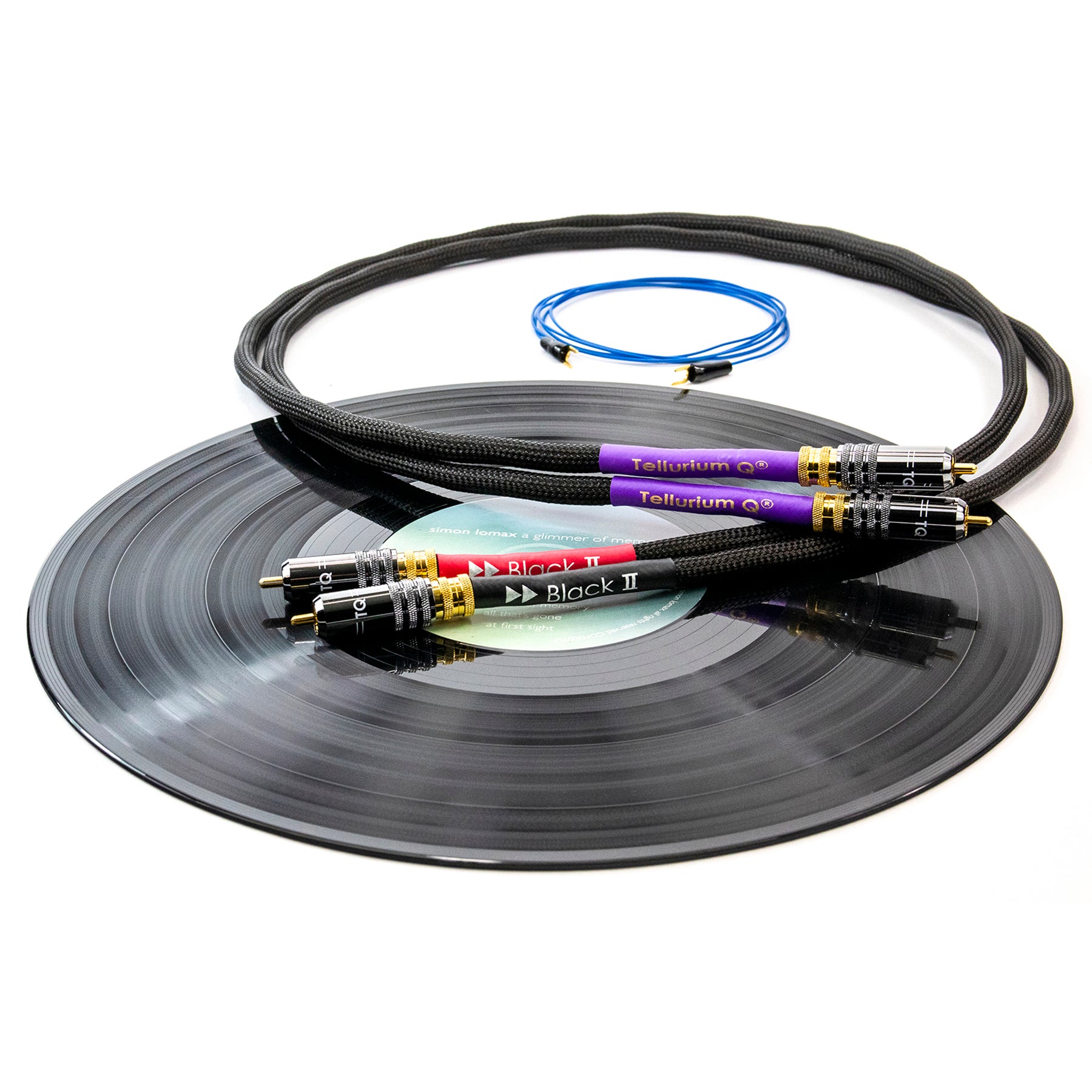 Tellurium Q Black II Tone Arm RCA-RCA Cable