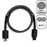 EGM Audio - Audio Power Cable - Black Pearl