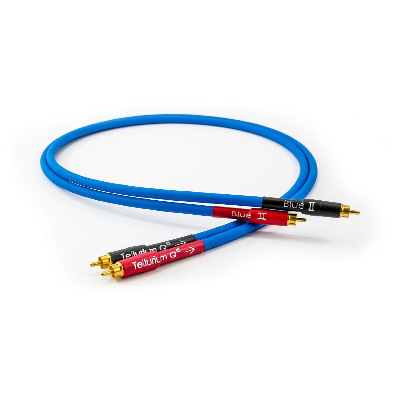 Tellurium Q Blue II RCA Interconnect Cable (pair)