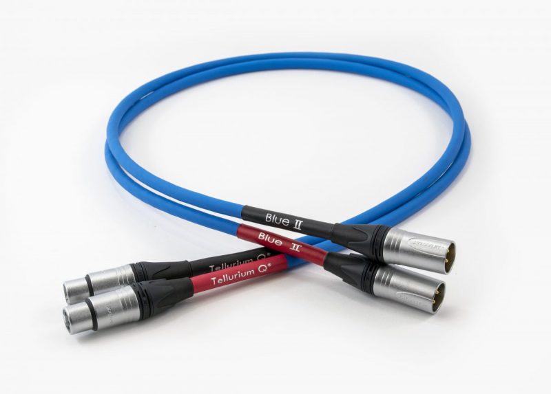 Tellurium Q Blue II XLR Interconnect Cable (pair)