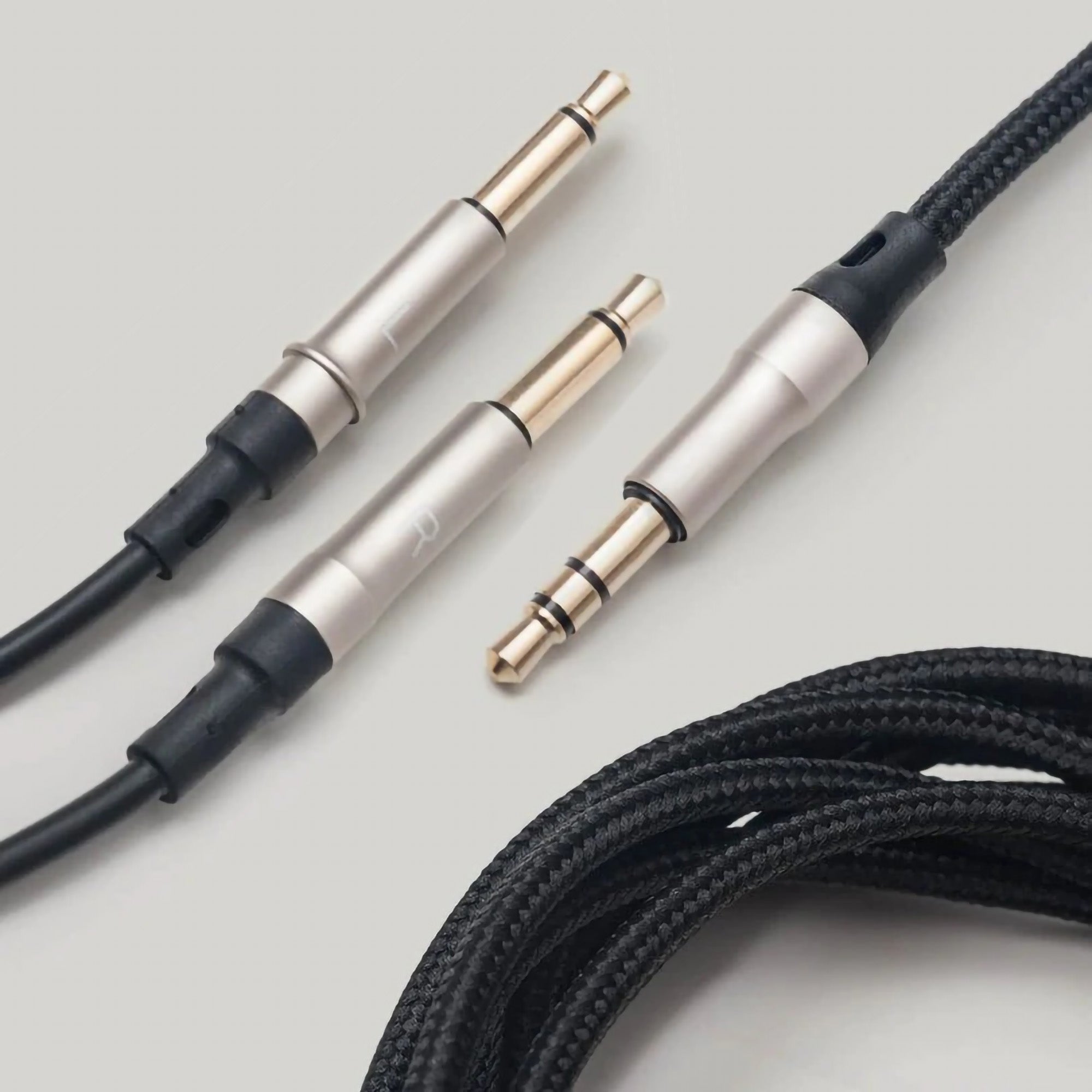 Meze Audio 3.5mm to 3.5mm Mono Standard Cable (3m, Black/Silver)