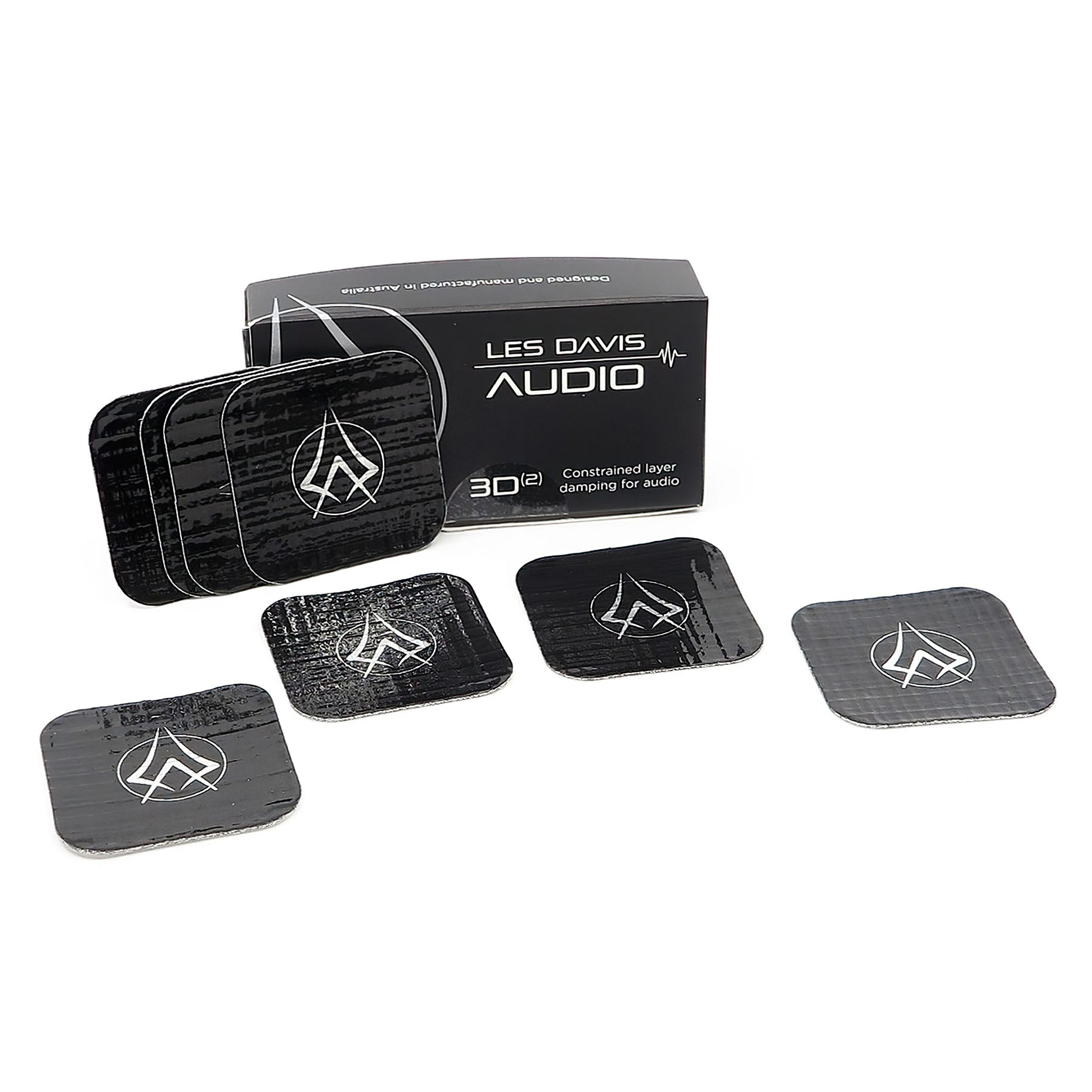 Les Davis Audio 3D Squared Isolators (8 pack)